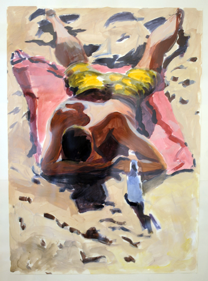 auf dem Strandlaken III